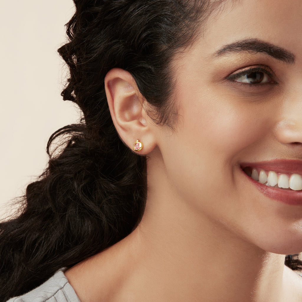 Clous d'oreilles Grenade | Bijoux Réunion