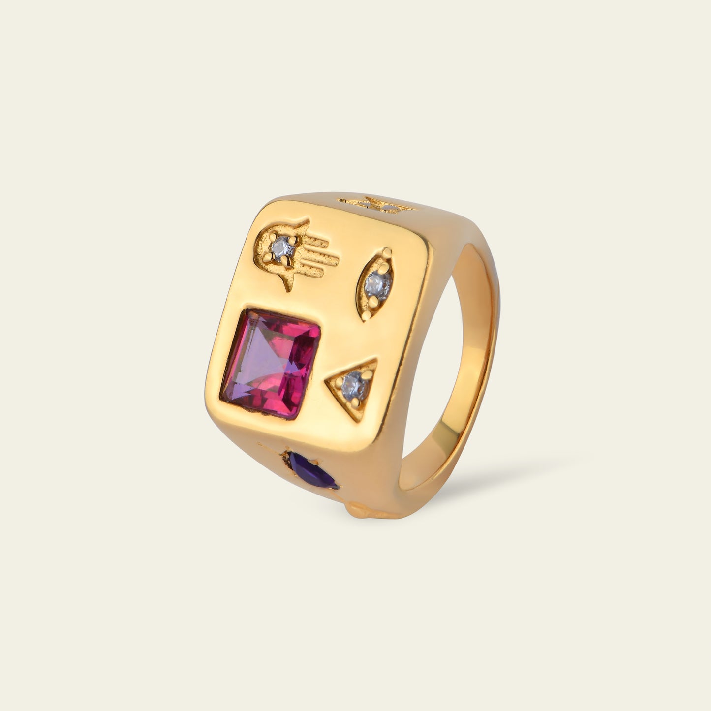 Bague chevaliere femme | Bijoux 974