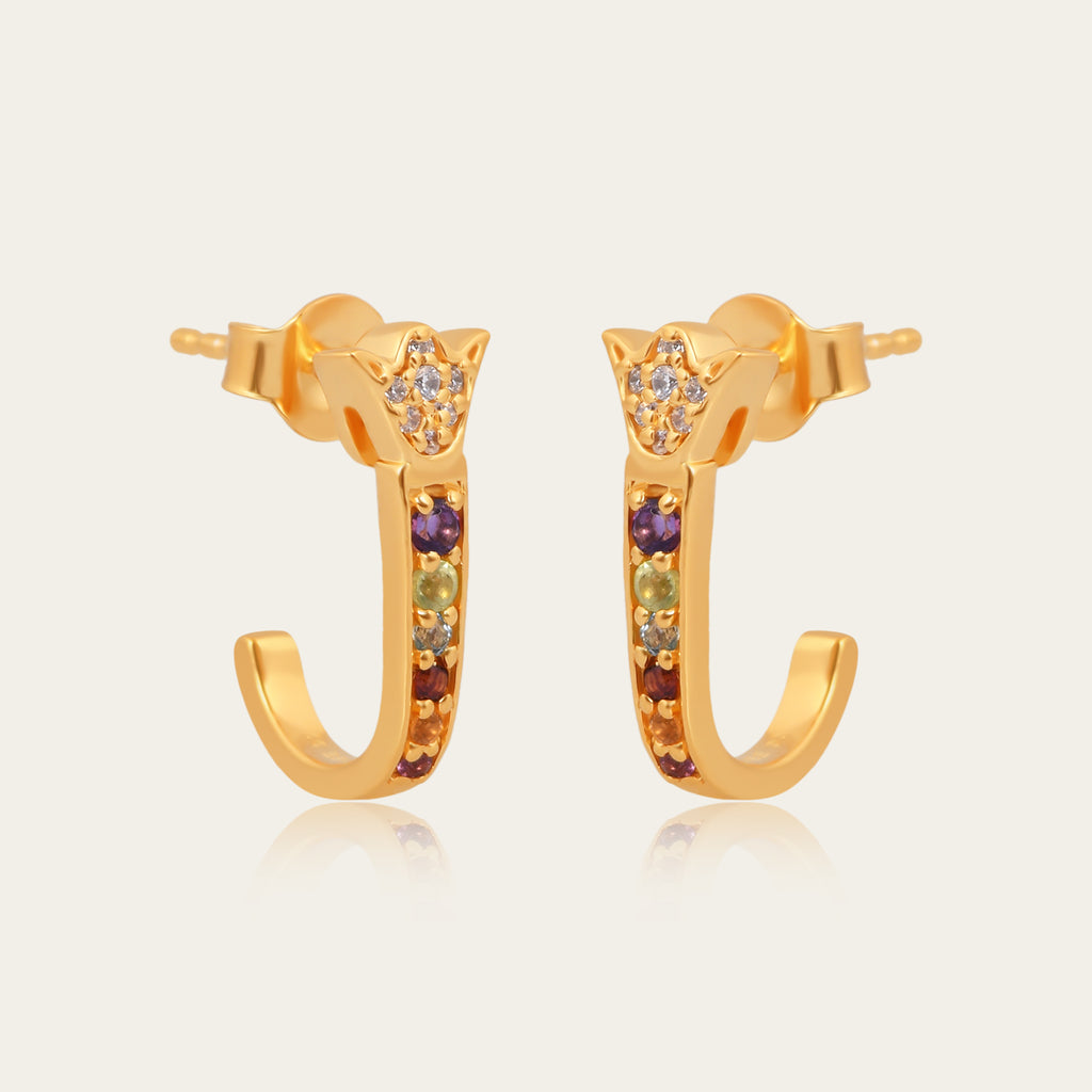 Boucles d'oreilles Arc-en-ciel