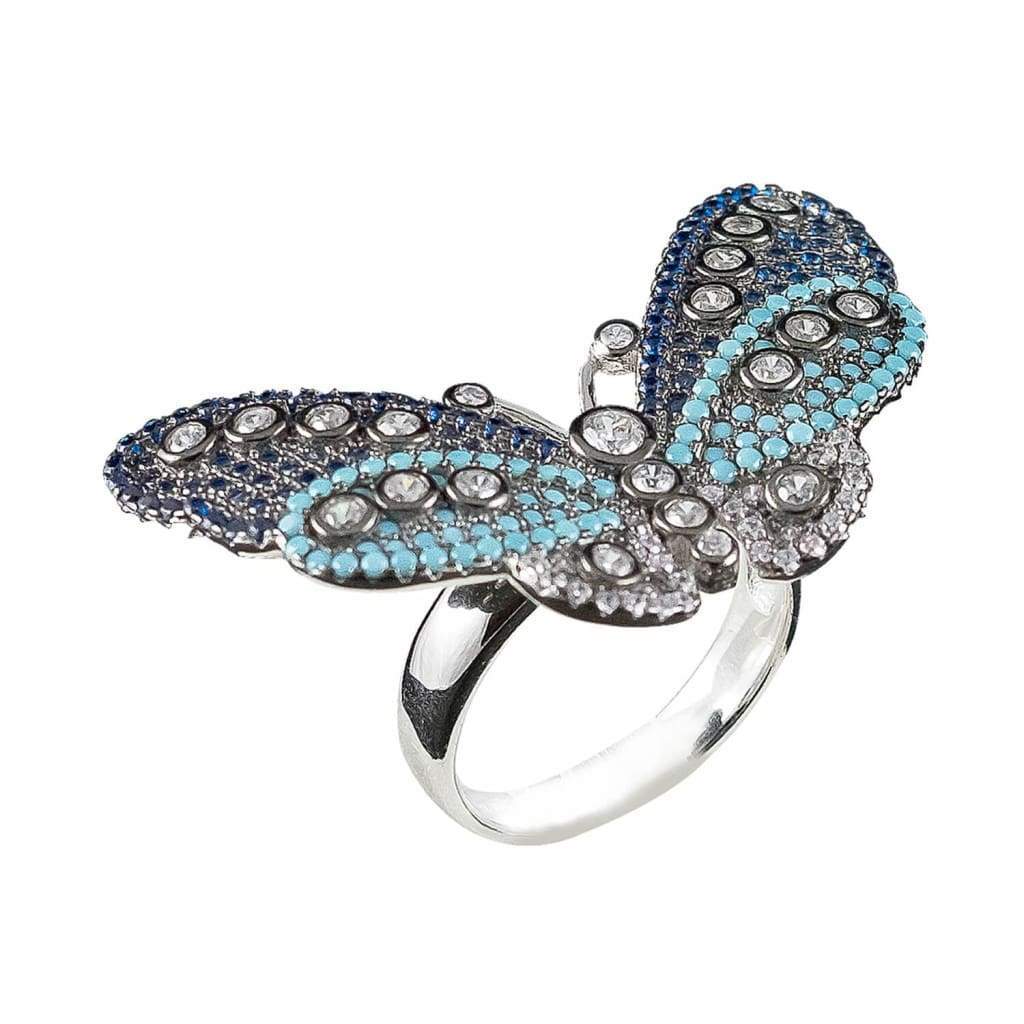Bague Argent Butterfly - Bijouterie Tropicor