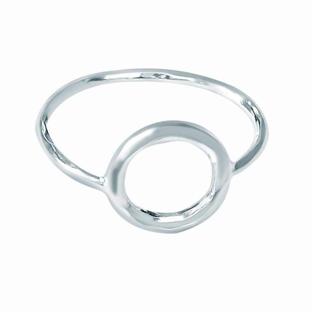 Bague Argent Ronde - Bijouterie Tropicor