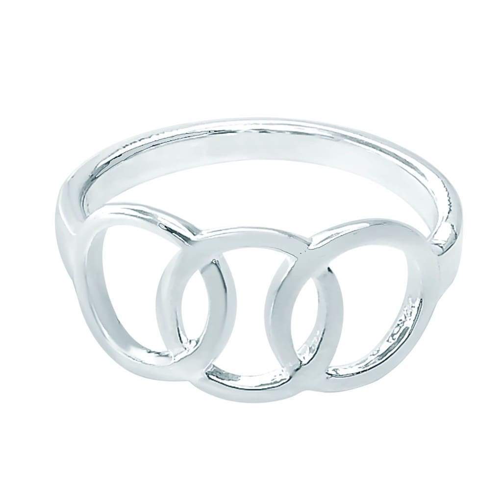 Bague argent Cercles - Bijouterie Tropicor