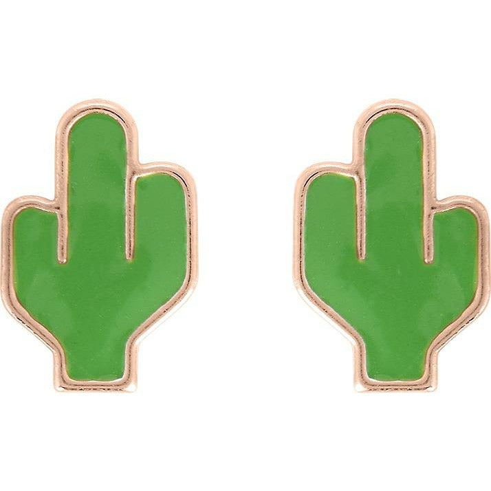 Boucles d'oreilles Cactus | Bijoux Réunion