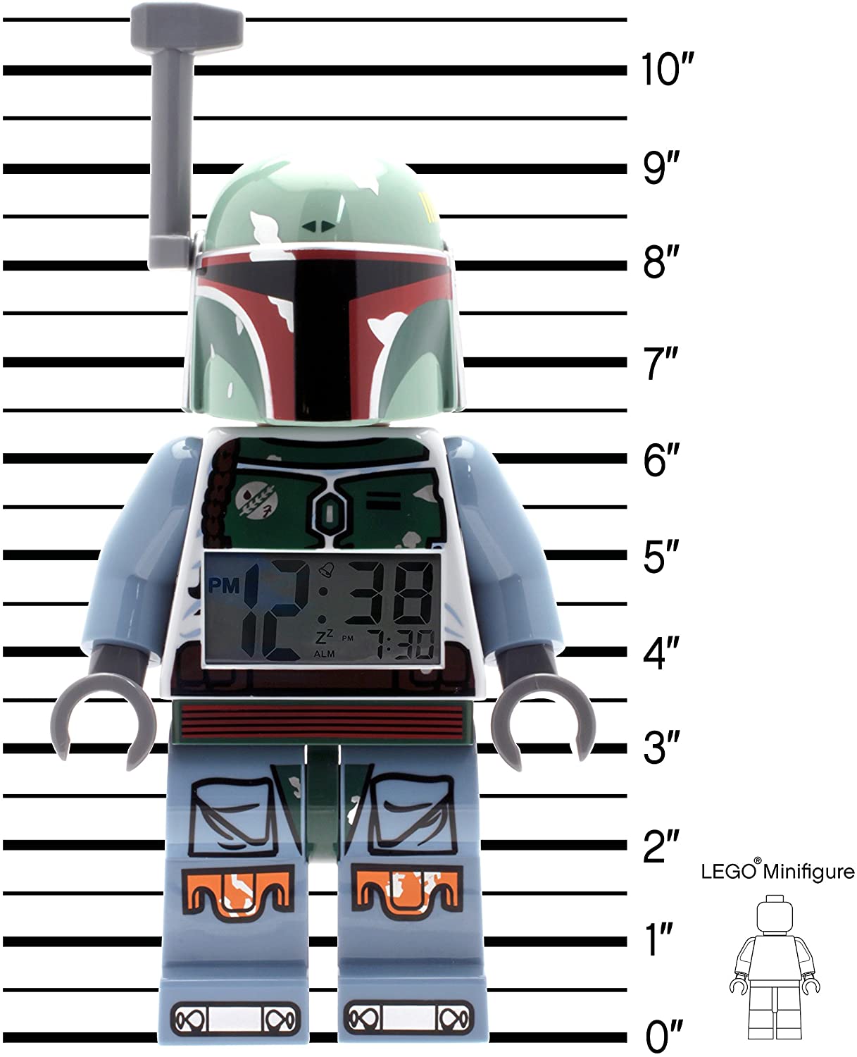 Reveil lego boba fett star wars enfant