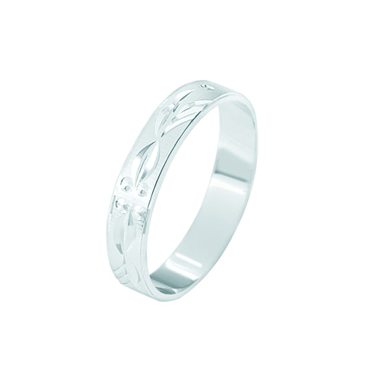 Alliance homme Argent | Bijoux Réunion