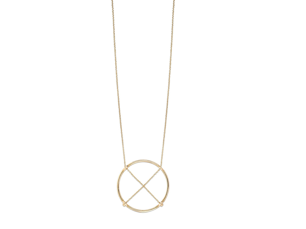 Collier Saturne Or jaune