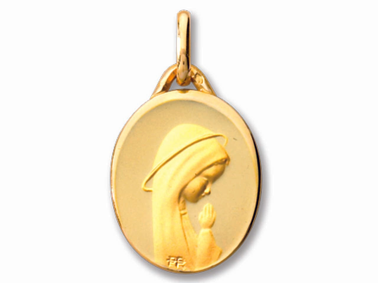Médaille Vierge en prière 974