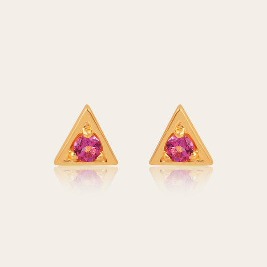 Clous d'oreilles Triangle | Bijouterie 974