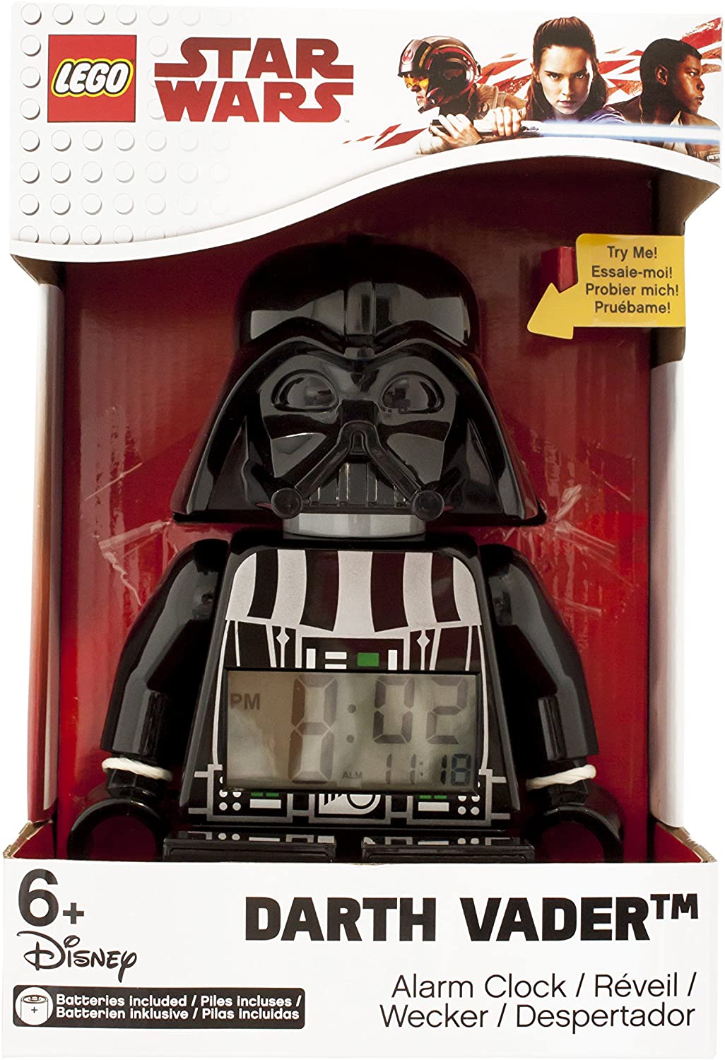 Reveil Enfant Lego DarkVador Star Wars