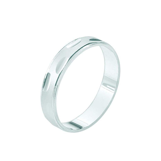 Anneau Argent Ellipse - Bijouterie Tropicor