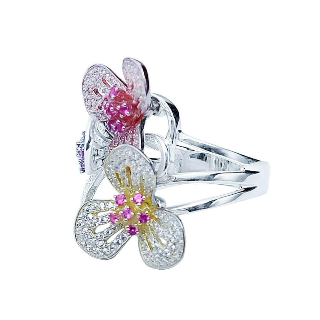 Bague Argent Alicia - Bijouterie Tropicor