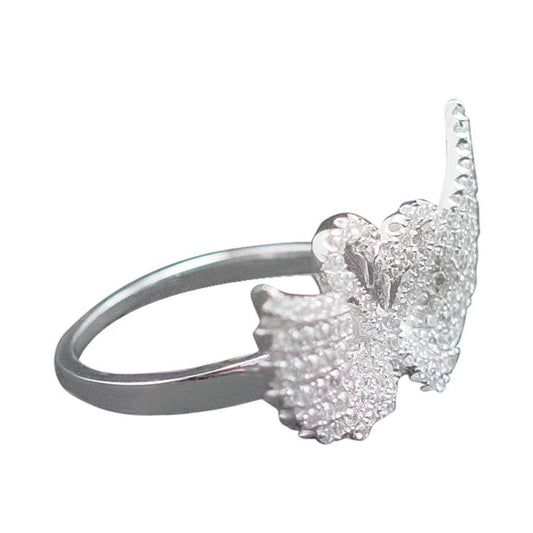 Bague Argent Cygne - Bijouterie Tropicor