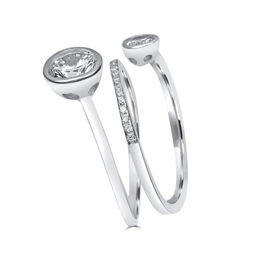 Bague Argent Marla - Bijouterie Tropicor