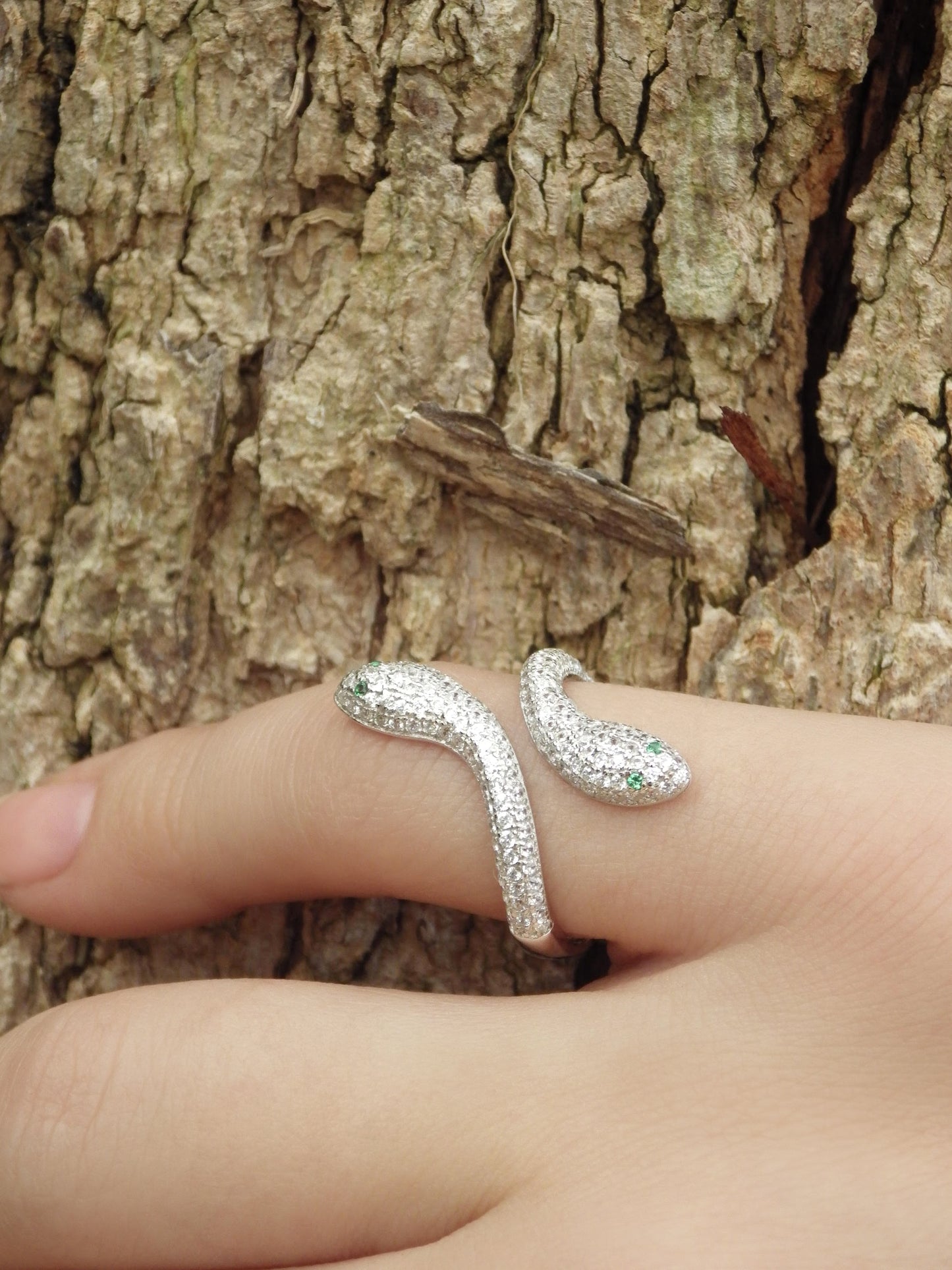 bague serpent argent | Tropicor Bijoux