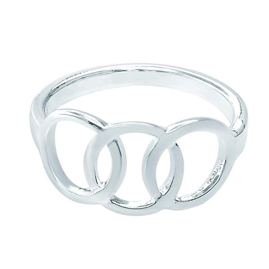 Bague argent Cercles - Bijouterie Tropicor