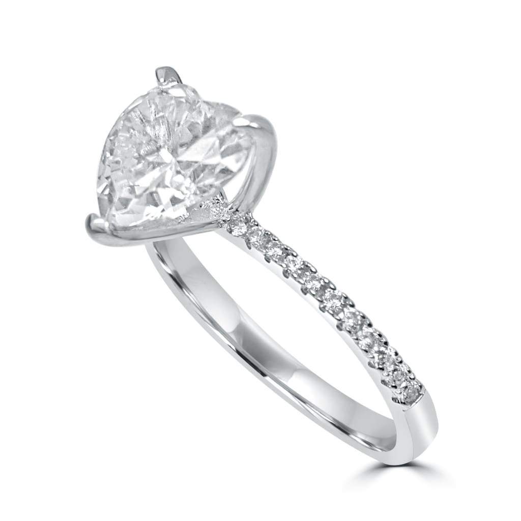 Bague Solitaire Coeur - Bijouterie Tropicor