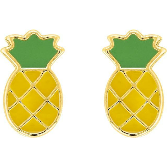 boucles d'oreilles Ananas | bijoux reunion