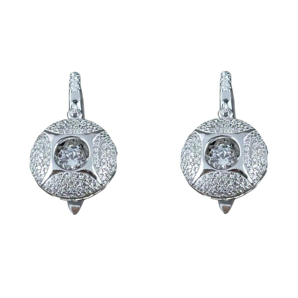 Boucles d'Oreilles Argent Luna - Bijouterie Tropicor