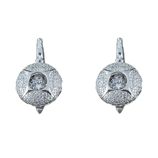 Boucles d'Oreilles Argent Luna - Bijouterie Tropicor