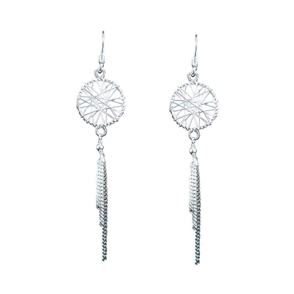 Boucles d'Oreilles Dormeuses Argent Fil Rond - Bijouterie Tropicor