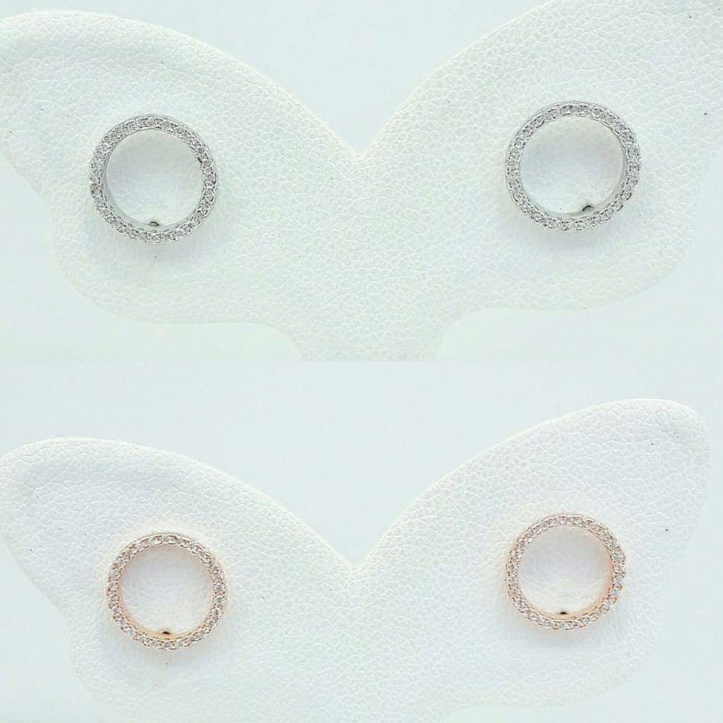 Boucles d'Oreilles Clou Argent Léa - Bijouterie Tropicor