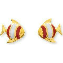 boucles d'oreilles poissons | bijoux réunion