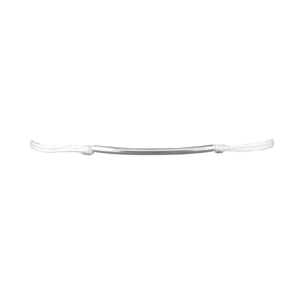 Bracelet Cordon Tube Argent - Bijouterie Tropicor