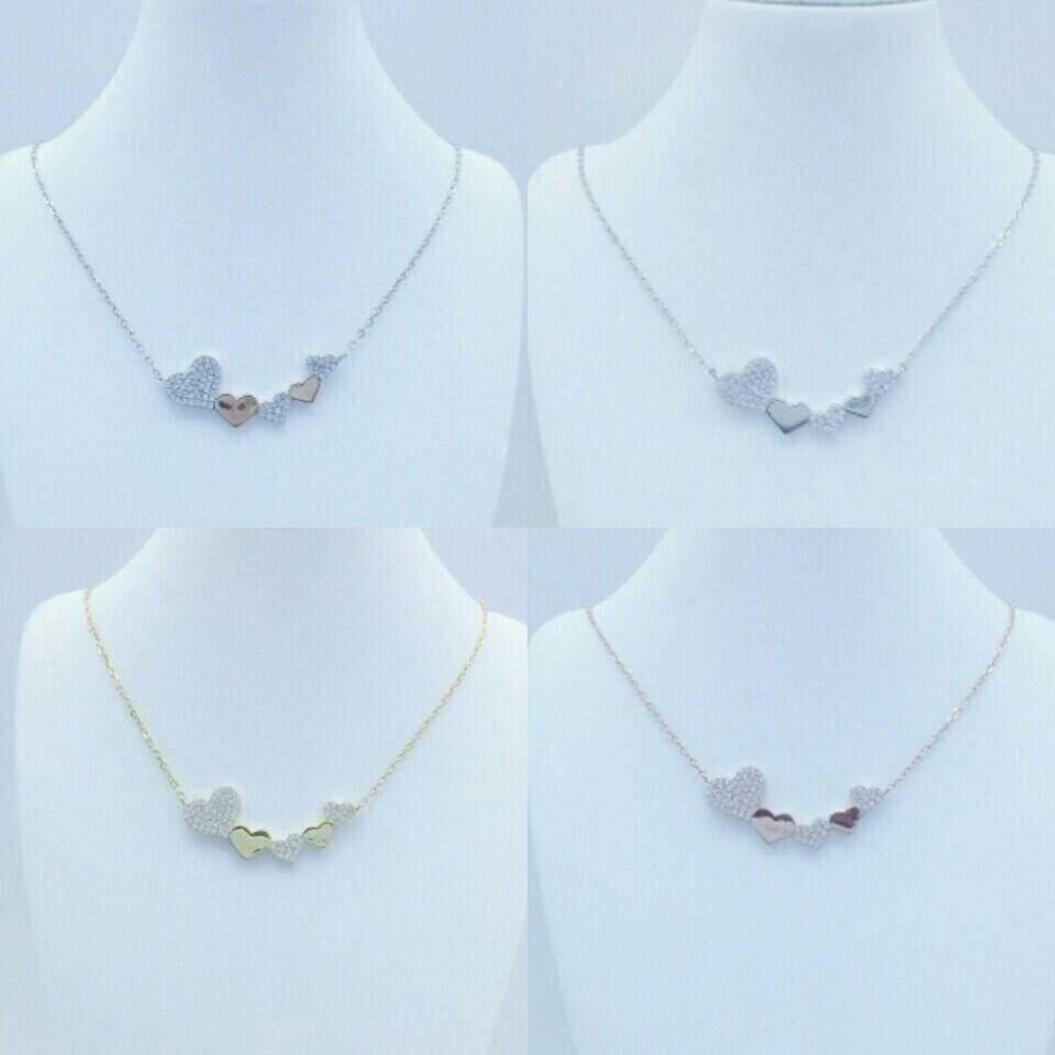 Collier Love Argent - Bijouterie Tropicor