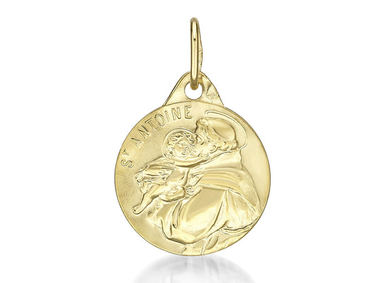 Médaille Or Saint-Antoine | Bijoux Réunion