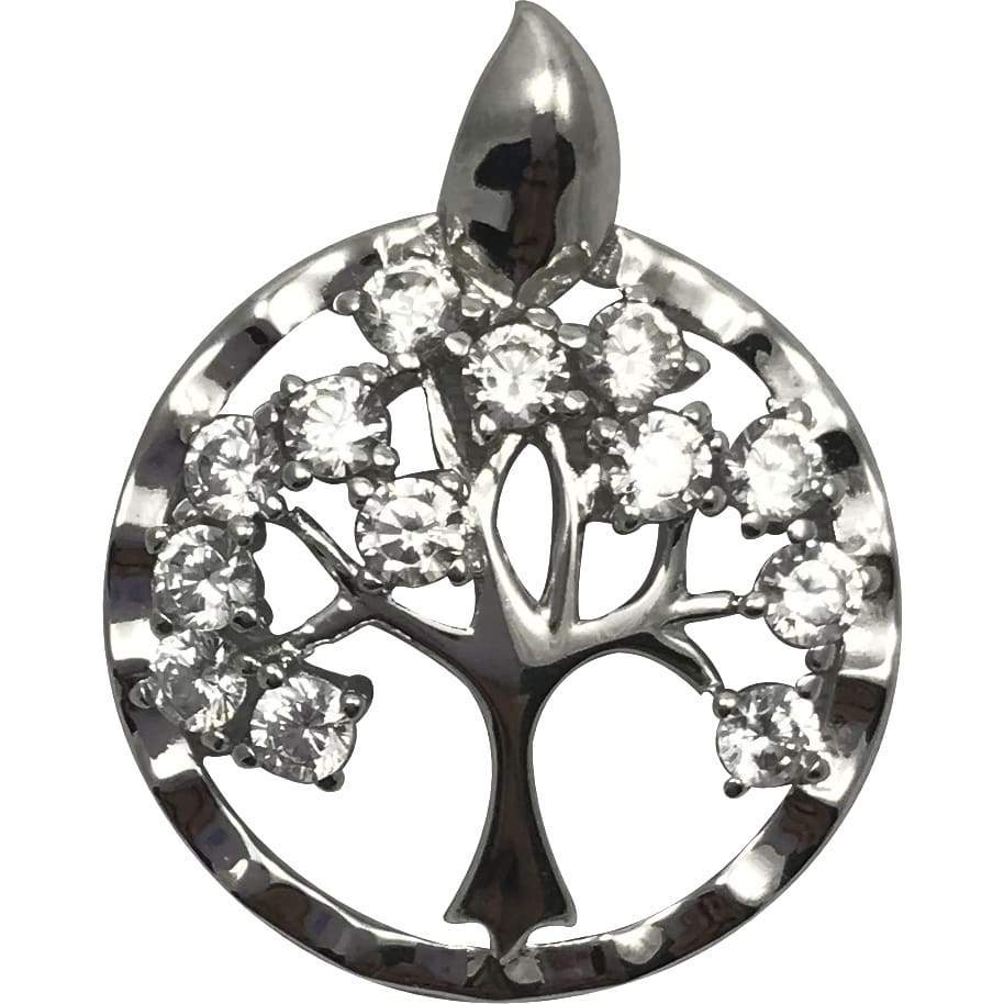 Pendentif Argent Arbre de vie - Bijouterie Tropicor