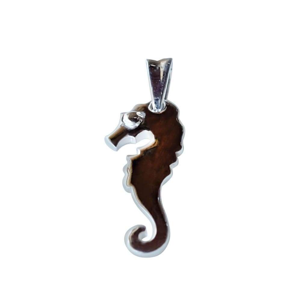 Pendentif Argent Hippocampe - Bijouterie Tropicor