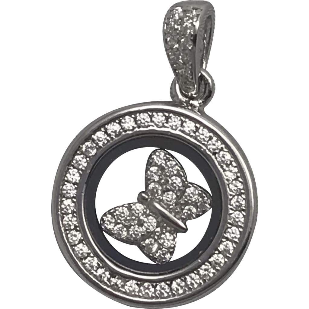 Pendentif Argent Papillon - Bijouterie Tropicor