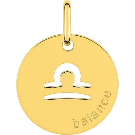 Pendentif Zodiaque Balance Or