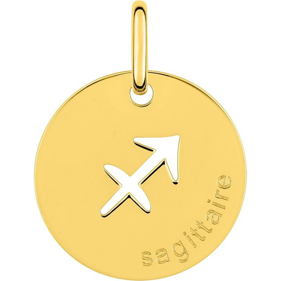 Pendentif Sagittaire Or | La Réunion