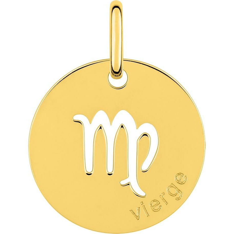 medaille vierge zodiaque | bijoux 974