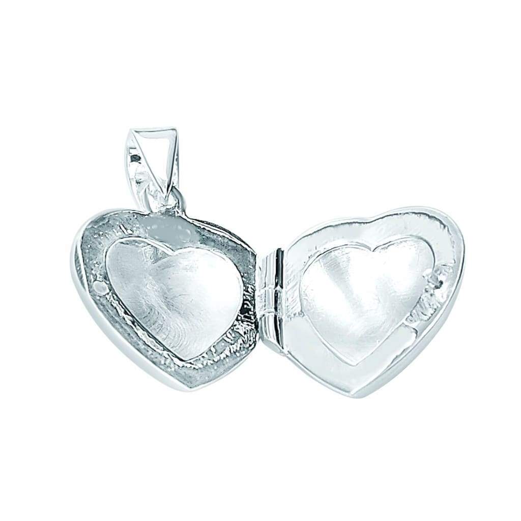 Pendentif Argent Cœur Ouvrant - Bijouterie Tropicor