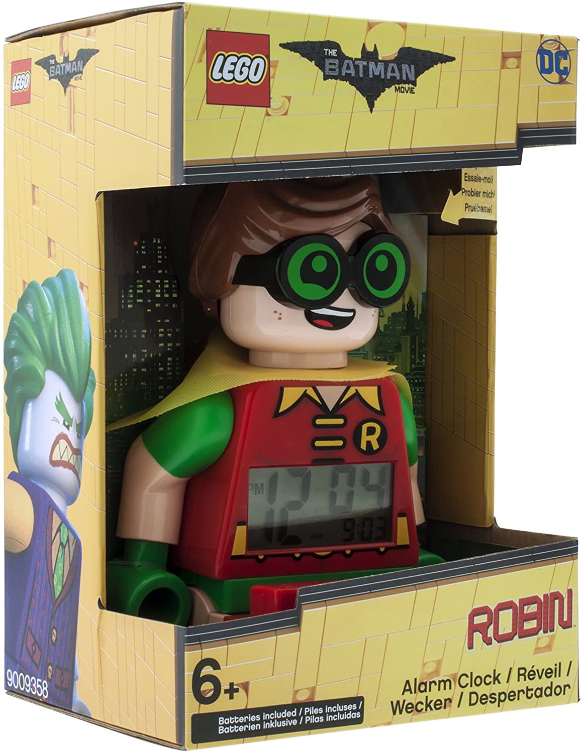 LEGO Batman réveil DC Comics super-héros affichage numérique figurine jouet