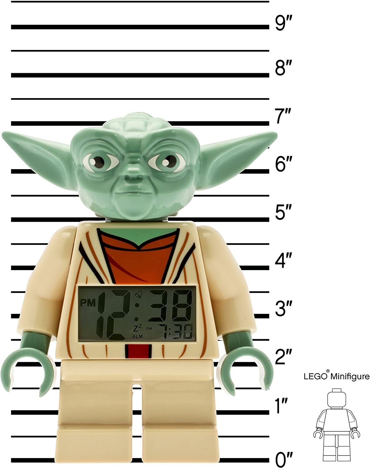 Reveil Star Wars Yoda Lego Enfant